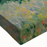 Large art featuring a black and white landscape painting on stretched canvas, ideal for bedroom wall decor.