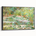 Black and white vintage poster art of a landscape painting on framed canvas, ideal for bedroom wall decor.