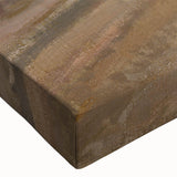 Large art on stretched canvas featuring a black and white Claude Monet landscape painting, ideal for bedroom wall decor.