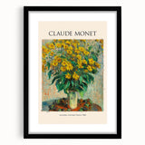 Extra large, textured abstract art print featuring vibrant, colorful strokes on a black framed canvas.