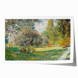 Extra large rolled print of Claude Monet's floral art, featuring soft pastel shades.