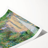 Extra large wall art of line art flowers in soft gray tones on a rolled canvas, suited for large living room decor.