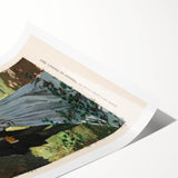 Extra large wall art featuring line art flowers in soft pastel shades on a rolled canvas, ideal for large living room decor.