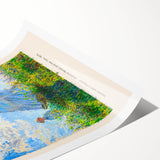 Extra large wall art featuring line art flowers in pastel shades on a rolled canvas, ideal for large living room wall decor.