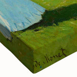 Large art featuring a black and white landscape painting on stretched canvas, ideal for bedroom wall decor.