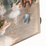 Large abstract wall art by Edgar Degas on acrylic glass, featuring mid-century modernist style.
