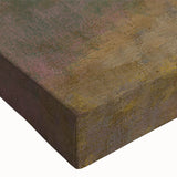 Large art depicting a black and white landscape painting on stretched canvas, suitable for bedroom wall decor.