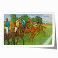 Extra large rolled print of Edgar Degas's floral art depicting dancers in pastel shades, ideal for art wall dining room.