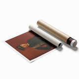 Extra large rolled print of Edgar Degas's floral art in soft pastel shades, ideal for classy bathroom wall art.