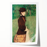 Edouard Manet floral art on rolled print, featuring soft pastel colors, ideal for art wall dining room or bathroom.
