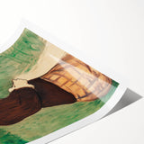 Extra large wall art featuring line art flowers in black and white on a rolled canvas, suitable for large living room spaces.