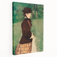 Edouard Manet-inspired large canvas art featuring muted tones, ideal for kitchen wall decor.