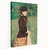 Edouard Manet-inspired large canvas art featuring muted tones, ideal for kitchen wall decor.