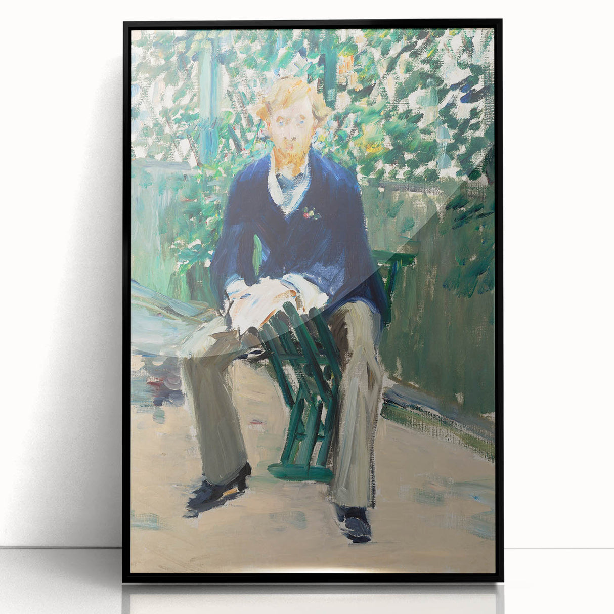 Large abstract wall art featuring muted earth tones on a framed acrylic, ideal for modern living room decor.