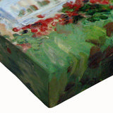 Large art canvas featuring a black and white landscape painting, ideal for bedroom wall decor.