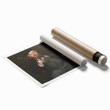 Extra large rolled print of a floral painting by Edouard Manet, featuring soft pastel colors.