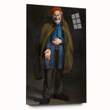 Acrylic print of Edouard Manet's artwork featuring soft brush strokes in neutral tones.