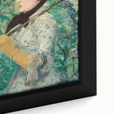 Extra large framed canvas featuring a close-up of Edouard Manet's impressionist painting.