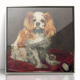 Mid-century modernist art featuring Edouard Manet's design in a silver-framed acrylic, ideal for nursery wall art.