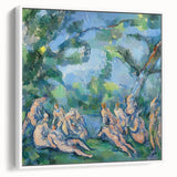 Vintage poster art of a Paul Cézanne painting.