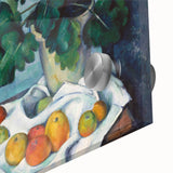 Large abstract wall art by Paul Cézanne featuring mid-century modernist style in vibrant colors on acrylic glass.