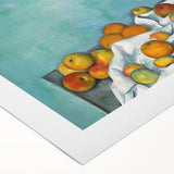 Art deco poster featuring a geometric pattern in muted gold and teal, printed on rolled canvas.