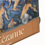 Mid-century modernist art by Paul Cezanne featuring abstract forms in muted earth tones, ideal for dining room art.