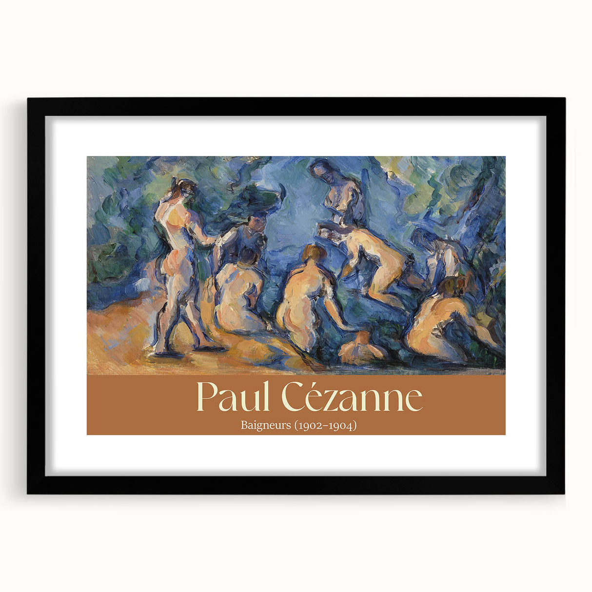 Extra large, textured abstract art print featuring vibrant, colorful shapes on a black framed canvas.