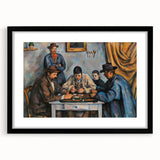 Extra large abstract art print of colorful, textured brushstrokes on a black framed canvas, ideal for living room decor.