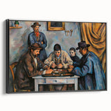 Black and white landscape art painting on framed canvas, depicting a serene natural setting, ideal for bedroom wall decor.