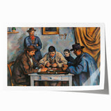 Extra large rolled print of Paul Cezanne's floral artwork in muted colors.