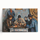 Black and white print of Paul Cézanne's artwork on large stretched canvas, suitable for kitchen or bedroom decor.