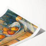 Extra large wall art featuring line art flowers in subtle green tones on a rolled print.