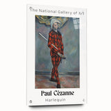 Acrylic print of a Paul Cézanne-inspired abstract, featuring earthy green and brown tones, ideal for dining room decor.