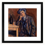 Extra large canvas of colorful, textured abstract art print featuring vibrant, multicolored brush strokes.