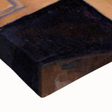 Black and white landscape painting on a large canvas, featuring rolling hills and sparse trees, ideal for bedroom wall decor.