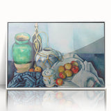 Acrylic print of Paul Cézanne's artwork featuring muted earth tones, ideal for modern art wall decor in a nursery.