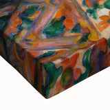 Large art featuring a black and white landscape painting on stretched canvas, suitable for bedroom wall decor.