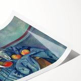 Extra large wall art featuring line art flowers in subtle earth tones on a rolled print.