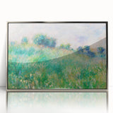 Mid-century modernist art by Pierre-Auguste Renoir, featuring soft pastels on a framed acrylic print.