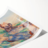 Extra large wall art featuring line art flowers in soft pastel shades on rolled print, ideal for large living room decor.