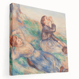 Large canvas featuring Pierre-Auguste Renoir's impressionist painting, ideal for kitchen wall art.