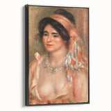 Black and white vintage poster art of a landscape painting on framed canvas, ideal for bedroom decor.