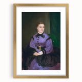 Extra large abstract art print of a textured Pierre-Auguste Renoir painting, framed in gold, ideal for living room decor.