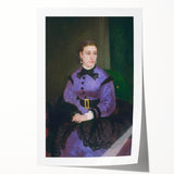 Extra large rolled print of a Pierre-Auguste Renoir floral painting in pastel shades.