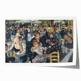 Rolled print of Pierre-Auguste Renoir's floral artwork in soft pastel shades, ideal for art wall dining room.