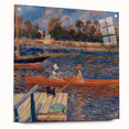 Acrylic print of Pierre-Auguste Renoir's impressionist painting, featuring soft pastel shades.