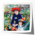Extra large glossy photo print of a Pierre-Auguste Renoir painting, featuring vibrant floral imagery.