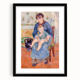 Colorful art depicting an abstract scene with vibrant hues on a large textured canvas, framed in black.