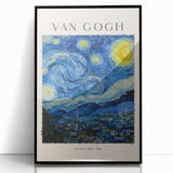 Large abstract wall art featuring swirling shades of blue and yellow on a framed acrylic; suitable for modern art wall decor.